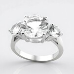 Anello in argento con Danburite