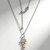 Collana in argento con Topazio Bianco (Adela Silber)