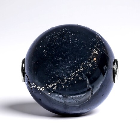 Ciondolo in argento con Pirite (MONOSONO COLLECTION)