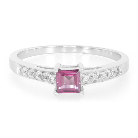 Anello in argento con Rodolite Rajasthan