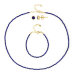 Lapis Lazuli Silver Set