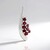 Ciondolo in argento con Spinello Rosso (de Melo Essence)