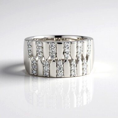 Zircon Silver Ring (de Melo Essence)