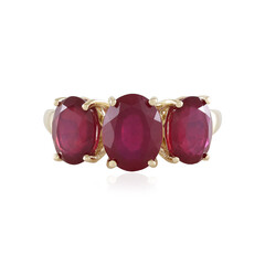 Bague en or et Rubis de Madagascar (de Melo)
