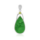 Ciondolo in argento con Uvarovite (Bali Barong)