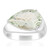 Anillo en plata con Amatista verde (Pallanova)