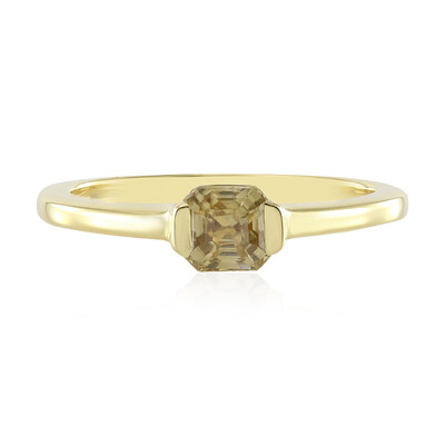 Anello in argento con Zircone Giallo