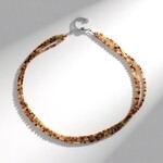 Collana in argento con Zircone Champagne