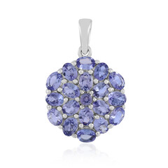 Tanzanite Silver Pendant