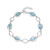 Larimar-Silberarmband
