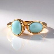 Larimar-Silberring (KM by Juwelo)