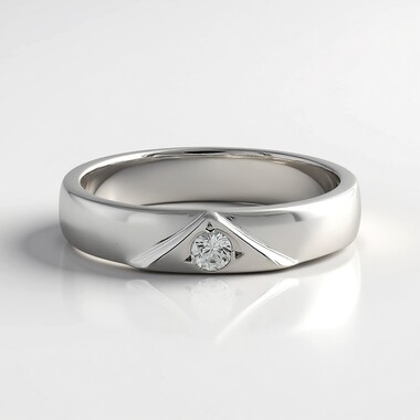 Anillo en plata con Zircón
