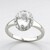 Bague en argent et Danburite