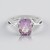 Anello in argento con Ametrina