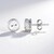 Orecchini in argento con Zircone