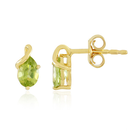 Orecchini in argento con Peridoto