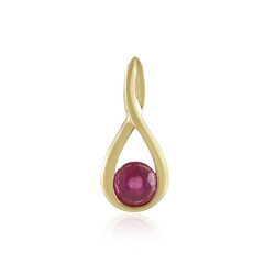 Ciondolo in argento con Rubino Bemainty