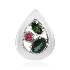 Brasilianischer Turmalin-Silberanhänger (Pallanova)