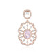 Ciondolo in argento con Kunzite (Adela Silber)