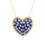 Collana in argento con Tanzanite (Gems en Vogue)