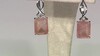 Pendientes en plata con Cuarzo rutilado cobre