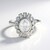 Anello in argento con Zircone (Adela Silber)