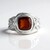 Anello in argento con Granato Essonite (de Melo Essence)