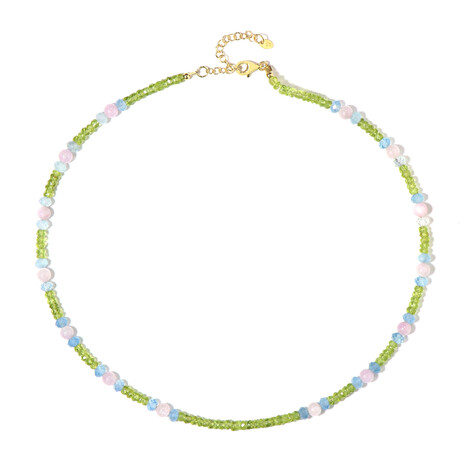 Collana in argento con Peridoto
