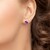 Boucles d'oreilles en or et Améthyste (CIRARI)