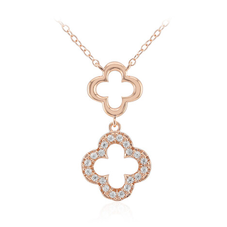 Zirkon-Silbercollier