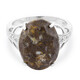 Anello in argento con Quarzo Dinosauro