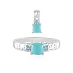 Sleeping Beauty-Türkis-Silberset (Faszination Türkis)