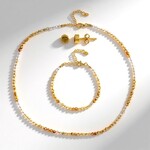 Parure en argent et Citrine