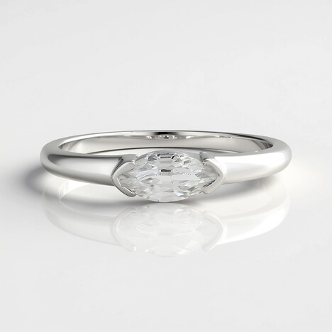 Anello in argento con Zircone