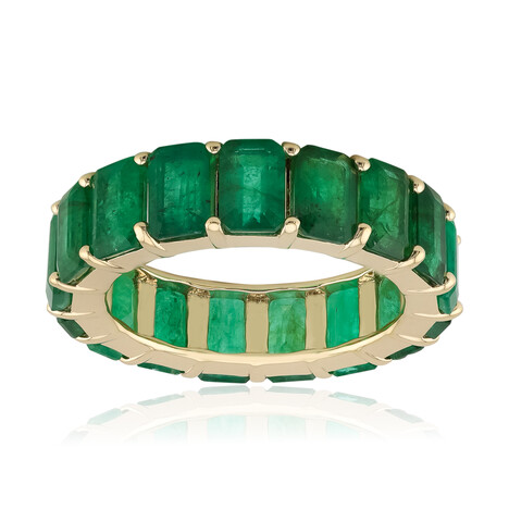 Sambia-Smaragd-Goldring