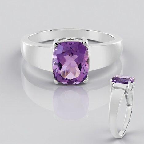 Anello in argento con Quarzo Azur