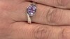 Bague en argent et Kunzite (Pallanova)