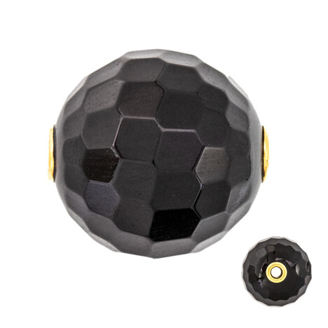 Ciondolo in argento con Onice Nero (MONOSONO COLLECTION)
