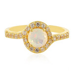 Anello in argento con Opale di Welo