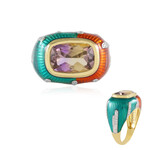 Anello in argento con Ametrina (Adela Silber)