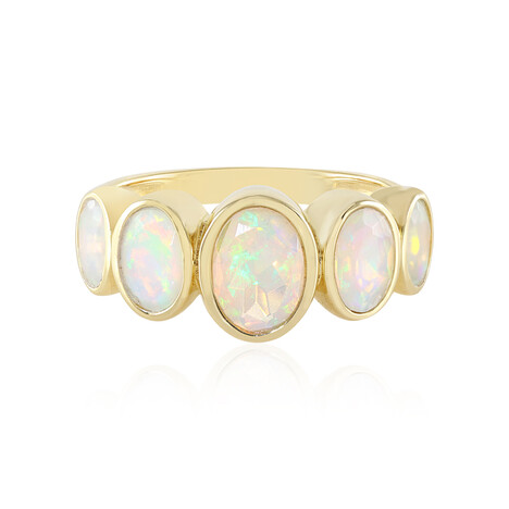 Welo Opal Silver Ring