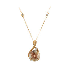 Collana in oro con Pietra del Sole (Smithsonian)