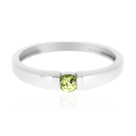 Bague en argent et Grenat du Mali