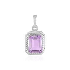 Ciondolo in argento con Ametista Rose de France