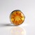Ciondolo in argento con Quarzo Arancione (MONOSONO COLLECTION)