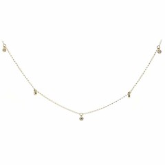 Collar en oro con Diamante SI1 (H)