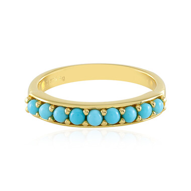Anillo en plata con Turquesa bella durmiente