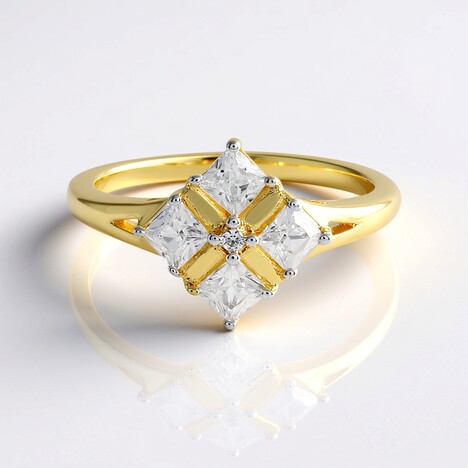 Anello in argento con Zircone