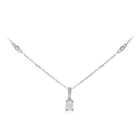 Collana in oro con Diamante SI1 (H) (CIRARI)