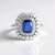 Bague en argent et Kyanite du Népal